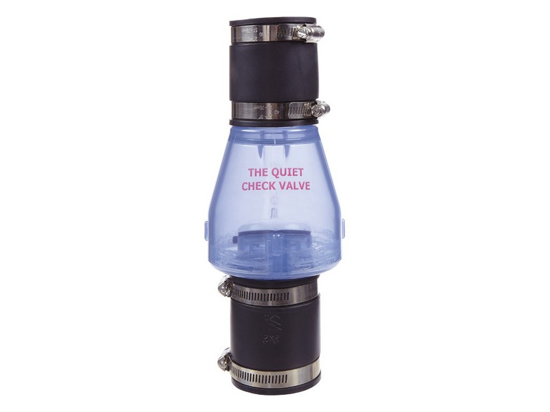 Magic Plastics 2 in. D X 2 in. D Slip PVC Quiet Check Valve