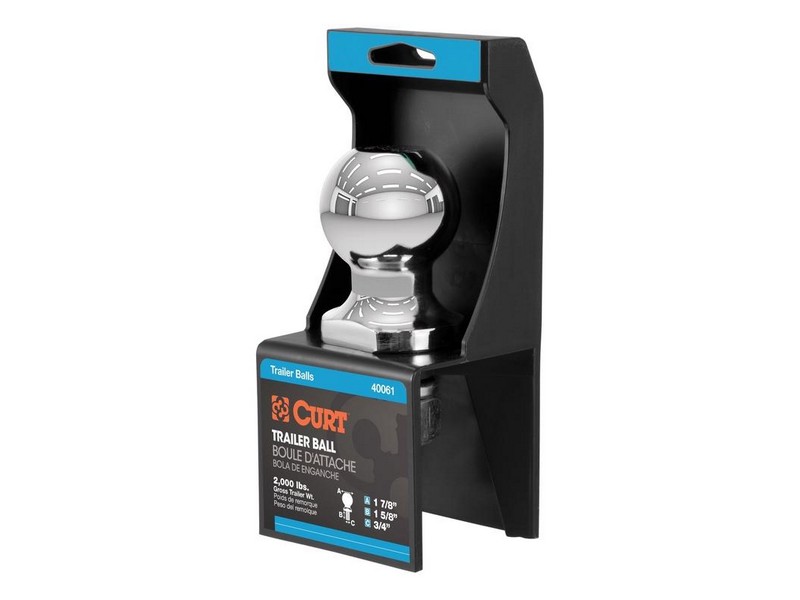 Curt 2000 lb. cap. 1.88 in. Hitch Ball