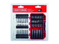 Craftsman Driver Bit Set Steel 47 pc