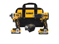 DeWalt 20V MAX ATOMIC Cordless Brushless 2 Tool Compact Hammer Drill and