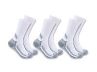 Men's Carhartt Froce Crew Socks 3 Pack White