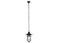 Globe Electric Vintage Turner Black 1 lights Pendant Light