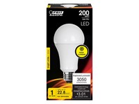 Feit Electric A21 E26 (Medium) LED Bulb Bright White 200 W 1 pk