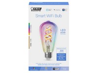 Feit Electric ST21 E26 (Medium) LED Smart Bulb Amber 60 W 1 pk