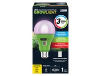 Feit Electric A21 E26 (Medium) LED Grow Light Clear 1 pk