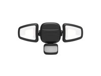 Mr Beams Motion-Sensing Battery Powered LED Black Security Light