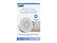 Feit Electric White Plastic Wireless Door Chime Bell