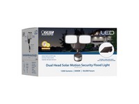 Feit Electric Motion-Sensing Solar Powered LED Bronze Security Floodlight