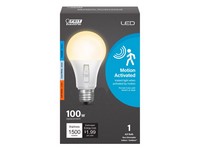 Feit Electric A19 E26 (Medium) LED Motion Activated Bulb Tunable White/Color