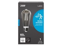 Feit Electric ST19 E26 (Medium) LED Motion Activated Bulb Daylight 60 Watt