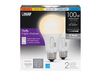 Feit Electric A21 E26 (Medium) LED Bulb Tunable White/Color Changing 100