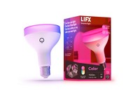 LIFX BR30 E26 (Medium) Smart-Enabled LED Smart Bulb Color Changing 75 Watt