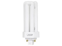 Feit Electric PL GX24Q-3 4-Pin LED Light Bulb Soft White 18 Watt Equivalence