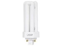 Feit Electric PL GX24Q-3 4-Pin LED Light Bulb Soft White 18 Watt Equivalence