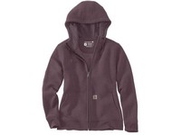 Women's Carhartt Full Zip Sweatshirt Blackberry Heather  