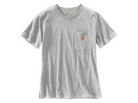 Women's Carhartt Pocket T Shirt Heather Gray