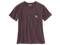 Women's Carhartt Pocket T Shirt Blackberry