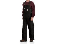 Men's Carhartt Insulated Duck Bib Black