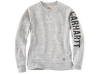 Women's Carhartt Mid-Weight Crew Sweatshirt Grey