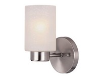 Westinghouse Sylvestre 1-Light Brushed Nickel Gray Wall Sconce