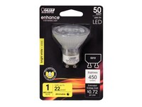 Feit Electric Enhance MR16 GU10 LED Bulb Bright White 50 W 1 pk