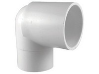 Charlotte Pipe Schedule 40 1-1/2 in. Spigot  T X 1-1/2 in. D Slip  PVC Street Elbow