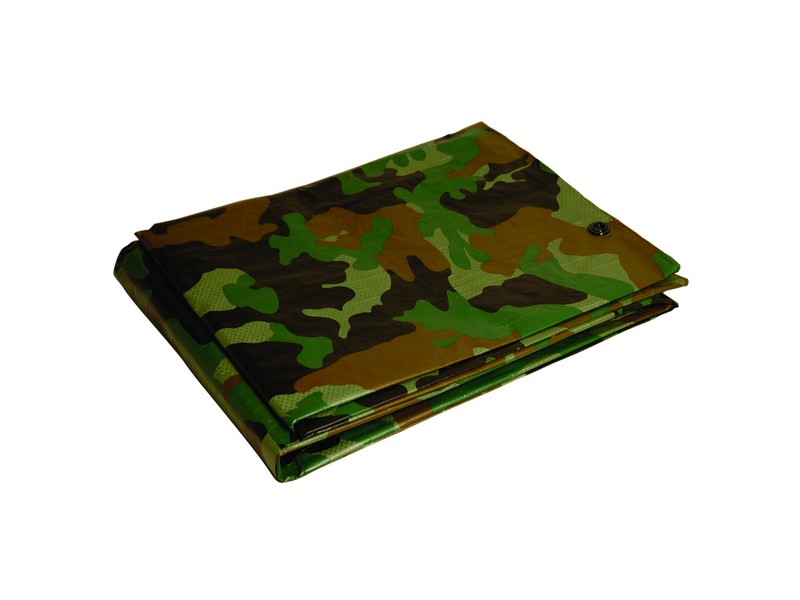 Foremost Dry Top Medium Duty Polyethylene Tarp Camouflage