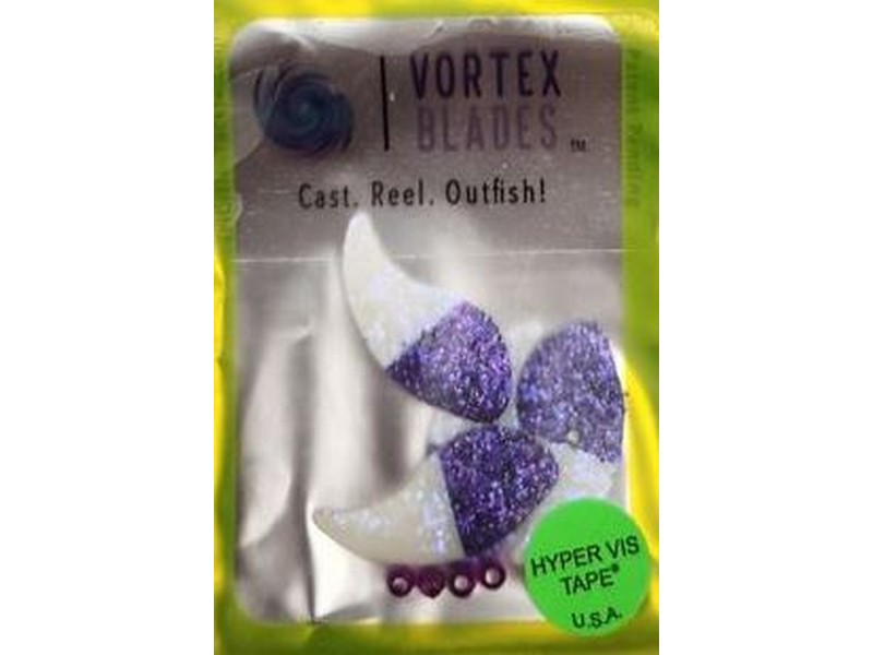 Tri City Tackle Vortex Blade size 1 Midnight Grape