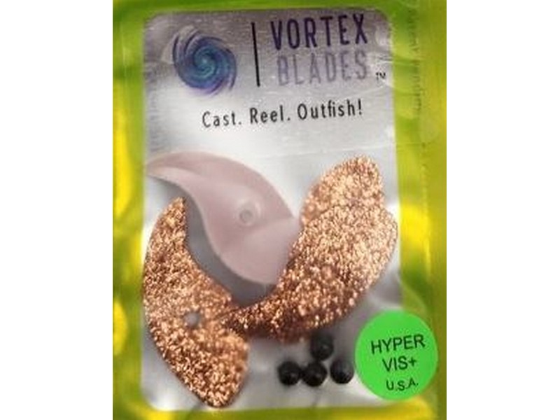 Tri City Tackle Vortex Blade size 1.25 Copper