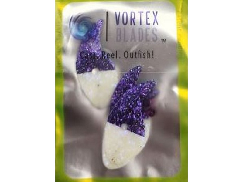 Tri City Tackle Vortex Blade size 1.25 Midnight Grape