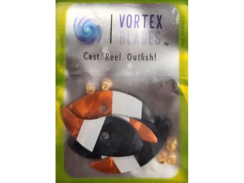 Tri City Tackle Vortex Blade size 1.25 Halloweenie