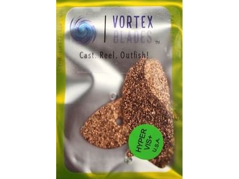 Tri City Tackle Vortex Blade size 1.5 Copper