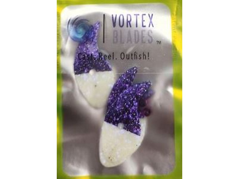 Tri City Tackle Vortex Blade size 1.5 Midnight Grape