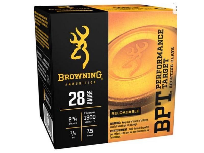 Browning BPT Target Ammunition 28 Gauge