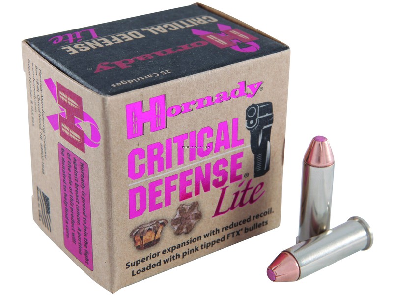 Hornady Critical Defense Lite Pistol Ammo 38 Special