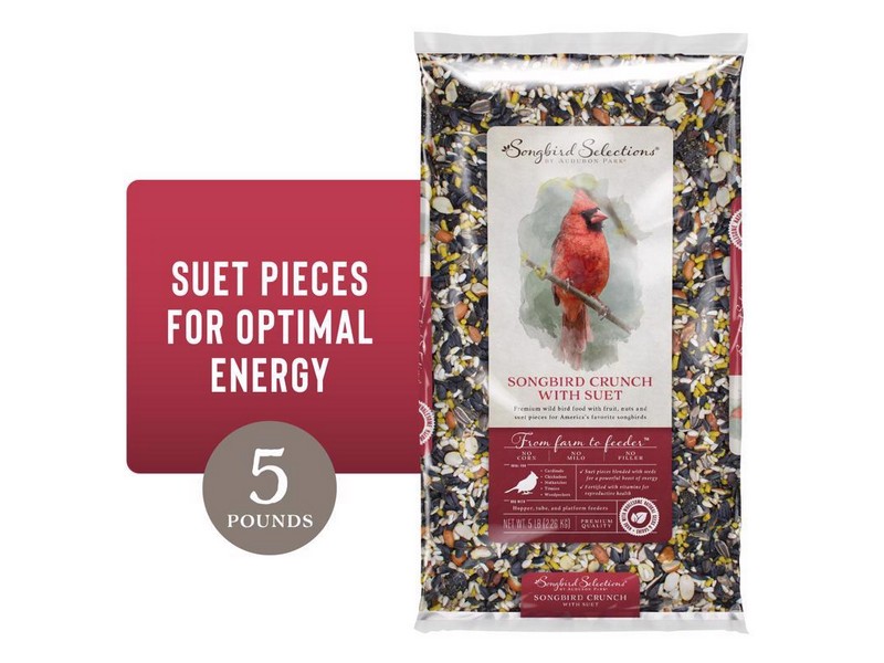 Songbird Selections Songbird Crunch Wild Bird Seed Wild Bird Food 5 lb