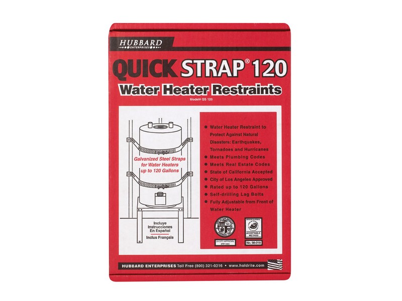 Quick Strap Water Heater Restraints