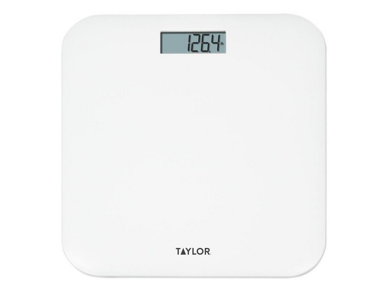 Taylor 400 lb Digital Bathroom Scale White