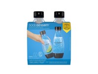 SodaStream Clear 0.5 L Carbonator Bottle 2 pk