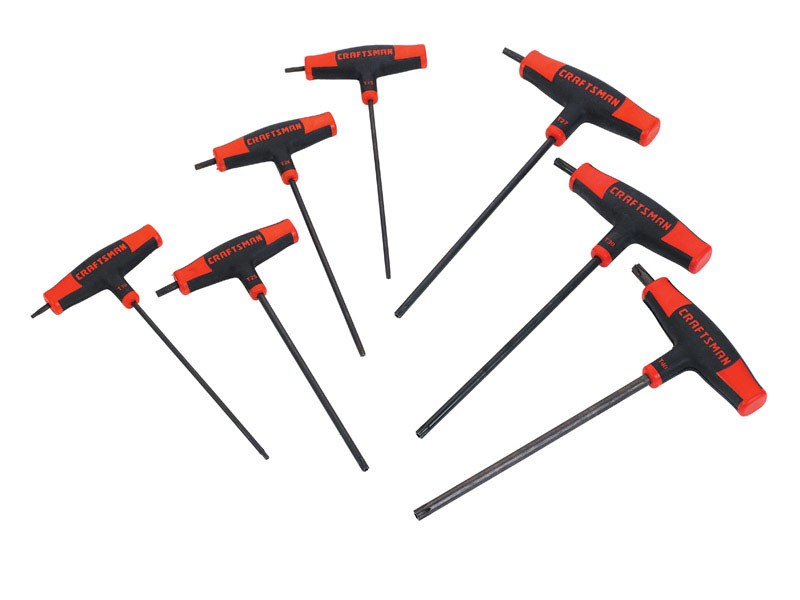 Craftsman T-Handle Torx Hex Key Set 7 pc