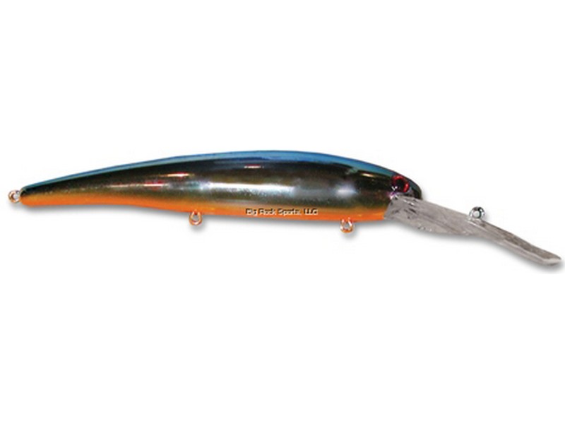 Bandit Shallow Walleye Jerkbait 4.75" Chrome Blue