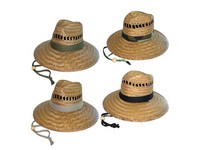 Dorfman Safari Hat Natural Assorted