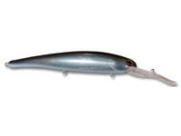 Bandit Shallow Walleye Jerkbait 4.75" Chrome Black
