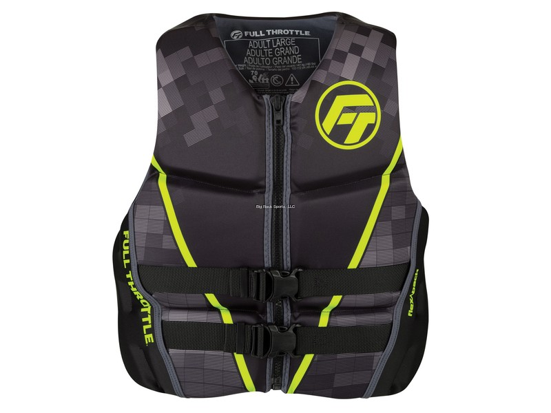 Full Throttle Men's Rapid Dry Life Vest Size L