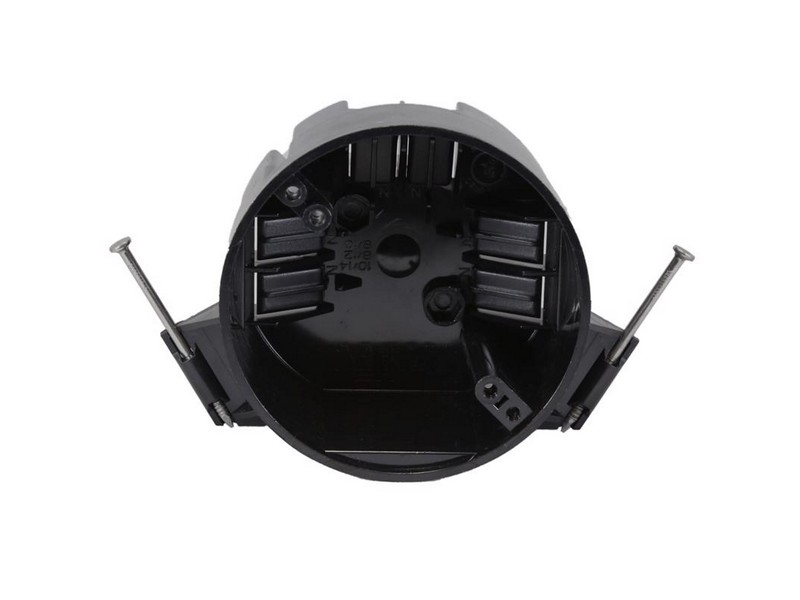 Cantex New Work 20 cu in Round PVC Ceiling Box Blue