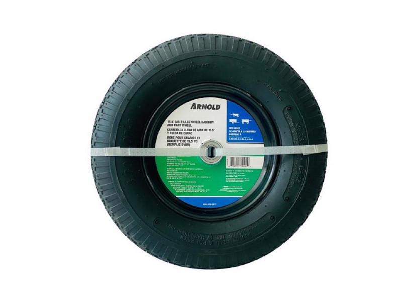 Arnold 15.5 in. D 350 lb Wheelbarrow Wheel Steel 1 pk