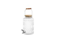 Gibson 0.95 gal Clear Beverage Dispenser Glass