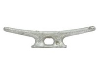 Seachoice Galvanized Iron 8 in. L Open Base Dock Cleat 1 pk