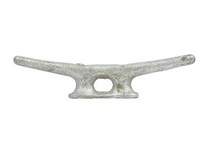 Seachoice Galvanized Iron 10 in. L Open Base Dock Cleat 1 pk