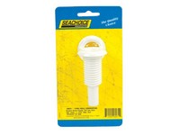 Seachoice Polished Plastic 5/8 in. W Thru Hull Connector 1 pk